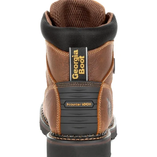 Georgia Men's Giant Revamp 6" Waterproof Work Boot - Brown - GB00316