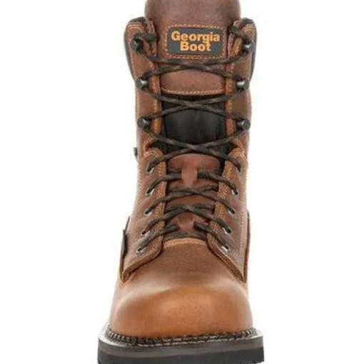 Georgia Men's Giant Revamp 8" Waterproof Work Boot -Brown- GB00318