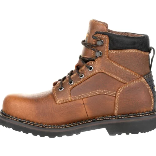 Georgia Men's Giant Revamp 6" Waterproof Work Boot - Brown - GB00316