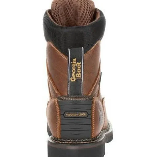 Georgia Men's Giant Revamp 8" Waterproof Work Boot -Brown- GB00318