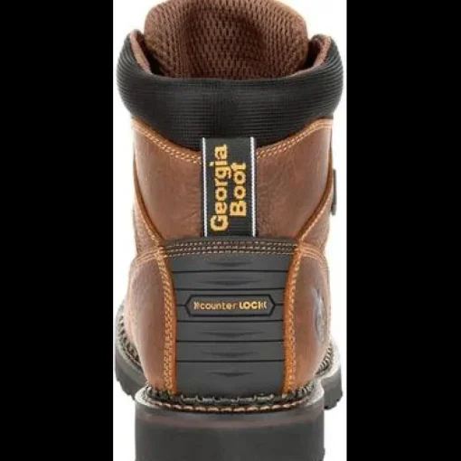 Georgia Men's Giant Revamp 6" ST Waterproof Work Boot -Brown- GB00317