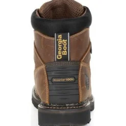 Georgia Men's Giant Steel Toe WP Met Guard Work Boot -Brown- GB00322