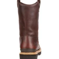 Georgia Men's Giant Steel Toe Pul-On Work Boots - Brown - G4374