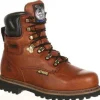 Georgia Men's Hammer 6" ST Internal Metguard Work Boot -Brown- G8315