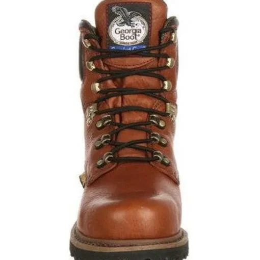 Georgia Men's Hammer 6" ST Internal Metguard Work Boot -Brown- G8315