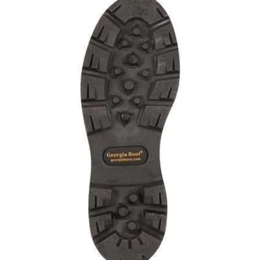 Georgia Men's Homeland 8" Stl Toe Waterproof Work Boot - Brown - G107