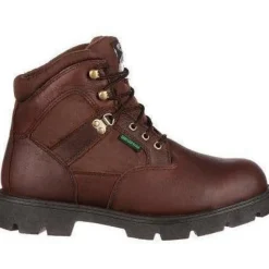 Georgia Men's Homeland 6" Waterproof Work Boot - Brown - G106