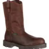 Georgia Men's Homeland Stl Toe WP Wellington Work Boot - Brown - G111