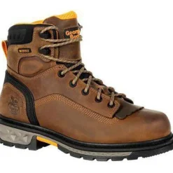 Georgia Men's LTX 6" Comp Toe WP Carbo-Tec Work Boot- Brown - GB00391