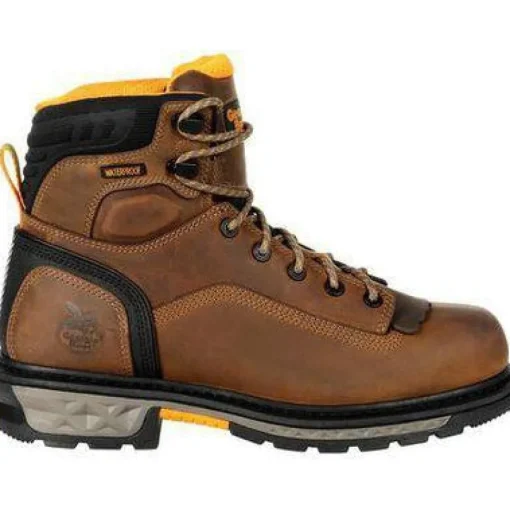 Georgia Men's LTX 6" Comp Toe WP Carbo-Tec Work Boot- Brown - GB00391
