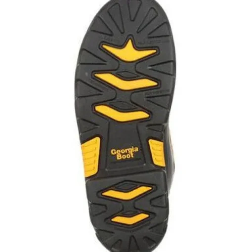 Georgia Men's Muddog 11" CT WP Wellington Work Boot- Gold- GB00243