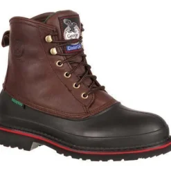 Georgia Men's Muddog 6" Steel Toe Waterproof Work Boot - Brown - G6633