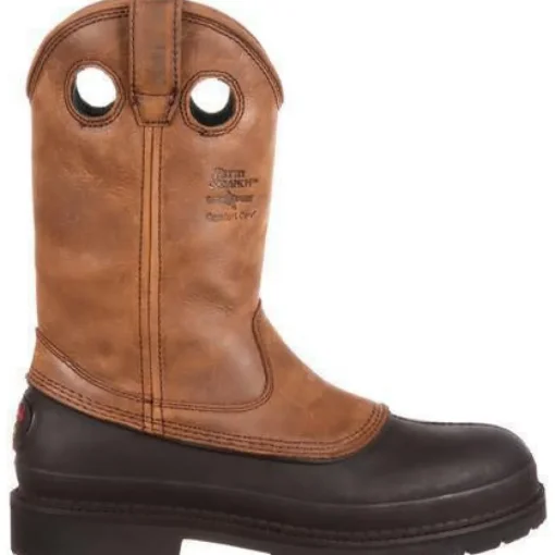 Georgia Men's Muddog Wellington Work Boot - Brown - G5514