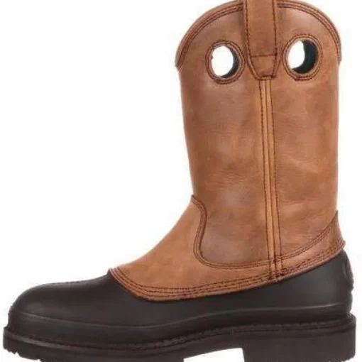 Georgia Men's Muddog Wellington Work Boot - Brown - G5514