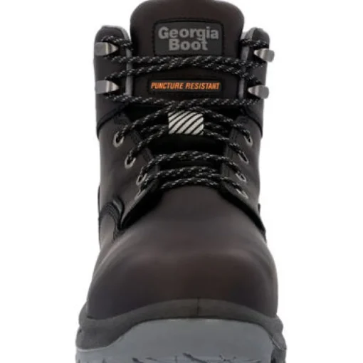 Georgia Men's OT 6" Comp Toe WP MG PR Work Boot - Black - GB00562
