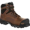 Georgia Men's Rumbler 6" Comp Toe WP Work Boot - Brown - GB00284