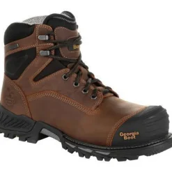Georgia Men's Rumbler 6" Comp Toe WP Work Boot - Brown - GB00284