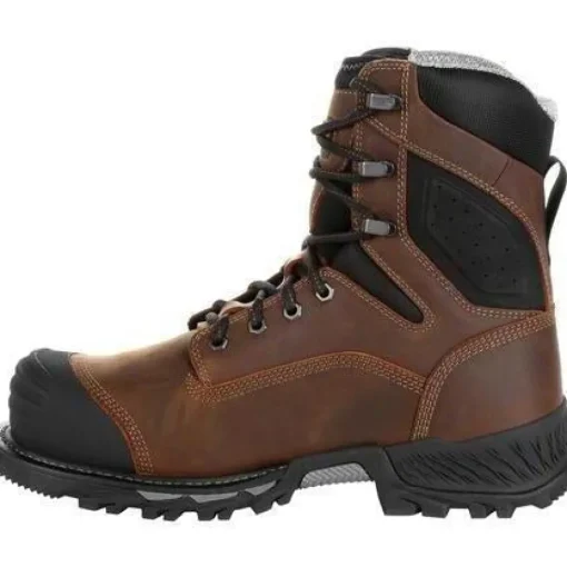 Georgia Men's Rumbler 8" Comp Toe WP Work Boot - Brown - GB00285