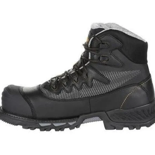 Georgia Men's Rumbler 6" Comp Toe WP Hiker Work Boot- Black- GB00311
