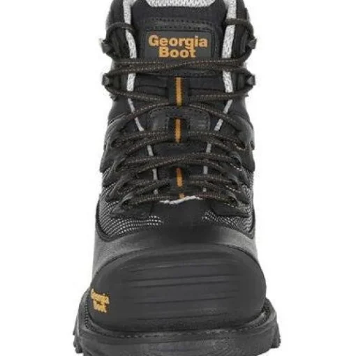 Georgia Men's Rumbler 6" Comp Toe WP Hiker Work Boot- Black- GB00311