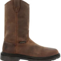 Georgia Men's Suspension 11" WP Wellington Work Boot -Brown- GB00085