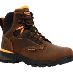 Georgia Men's TBD 6" Alloy Toe WP Slip Resist Work Boot -Brown- GB00597