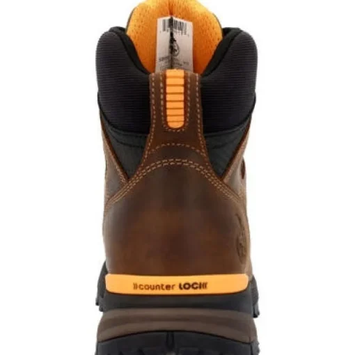 Georgia Men's TBD 6" Alloy Toe WP Slip Resist Work Boot -Brown- GB00597