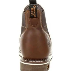 Georgia Men's Wedge Chelsea Soft Toe WP Wedge Work Boot - Brown - GB00352