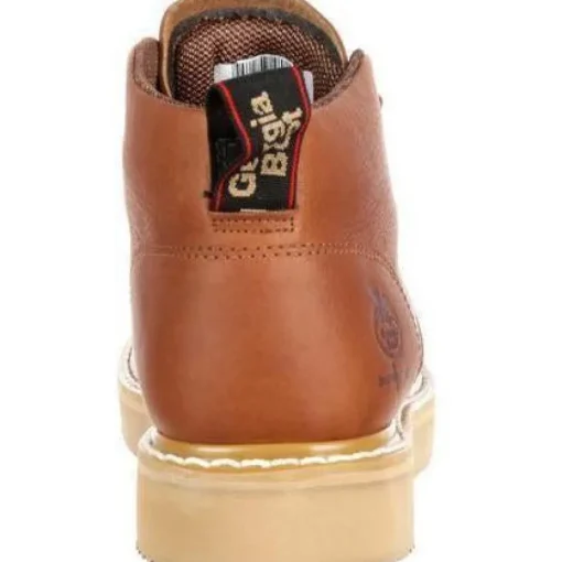 Georgia Men's Wedge Chukka Wedge Work Boot - Tobacco - GB1222
