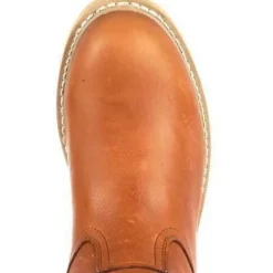 Georgia Men's Wedge Steel Toe Wellington Wedge Work Boot - Brown - G5353