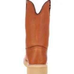Georgia Men's Wedge Steel Toe Wellington Wedge Work Boot - Brown - G5353