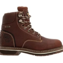 Georgia Women's Amp Lt Edge 6" WP Alloy Toe Work Boot -Brown- GB00515