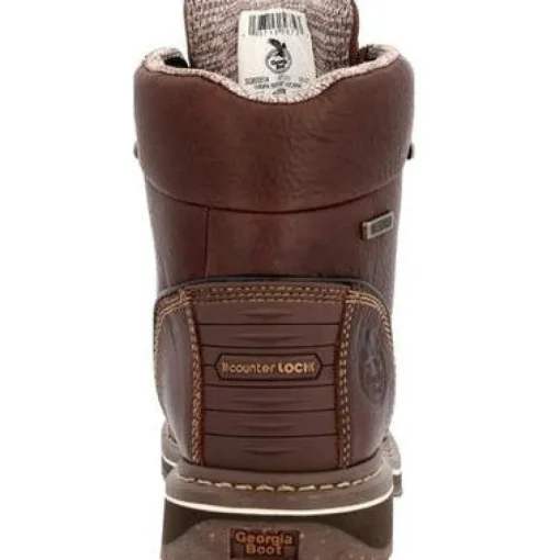 Georgia Women's Amp Lt Edge 6" WP Alloy Toe Work Boot -Brown- GB00515