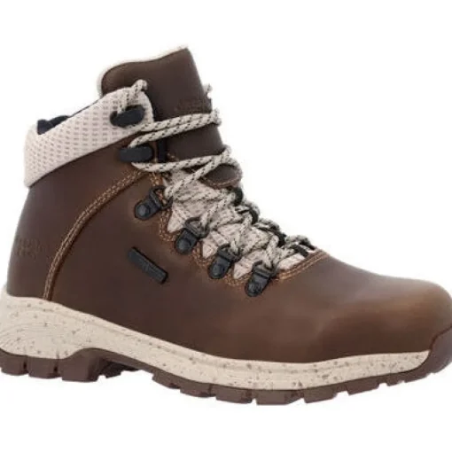 Georgia Women's Eagle Trail 5" WP Alloy Toe Hiker Boot -Brown- GB00556