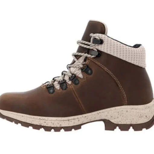 Georgia Women's Eagle Trail 5" WP Alloy Toe Hiker Boot -Brown- GB00556