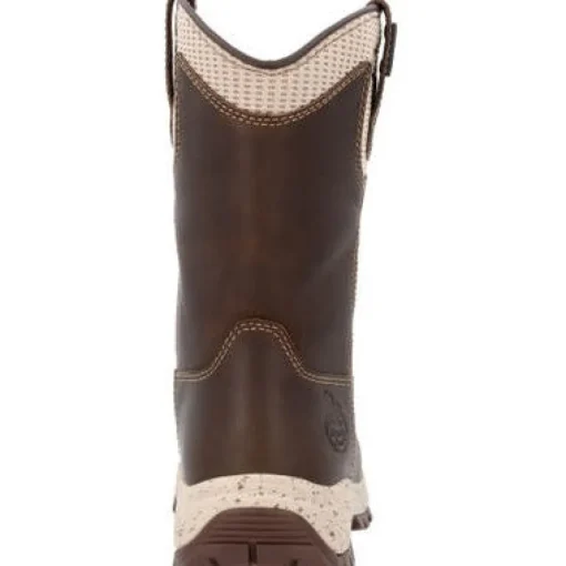 Georgia Women's Eagle Trail 10" WP Alloy Toe Work Boot -Brown- GB00557