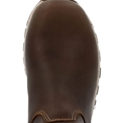 Georgia Women's Eagle Trail 10" WP Alloy Toe Work Boot -Brown- GB00557