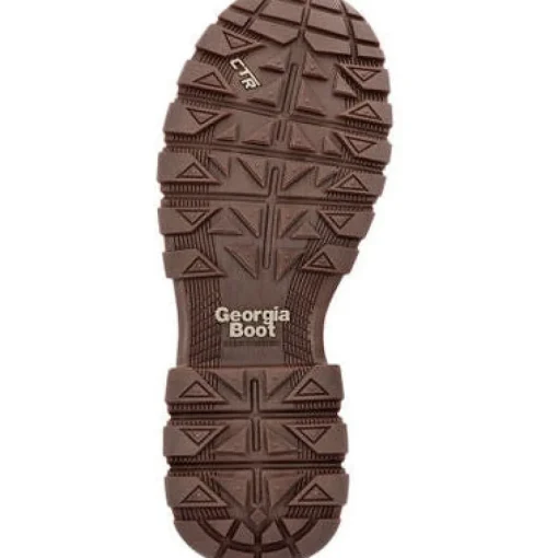 Georgia Women's Eagle Trail Waterproof Hiker Boot -Brown- GB00558