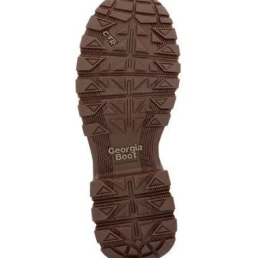 Georgia Women's Eagle Trail 10" Soft Toe WP Pull On Work Boot -Brown- GB00645