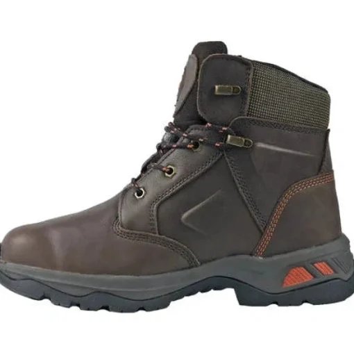 Hoss Men's Blizzard Waterproof Slip Resistant 400G Insulated Work Boot - Brown 60150
