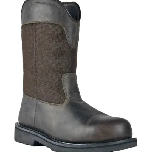 Hoss Men's Buck 11" Steel Safety Toe Duty Boot - Black 90416