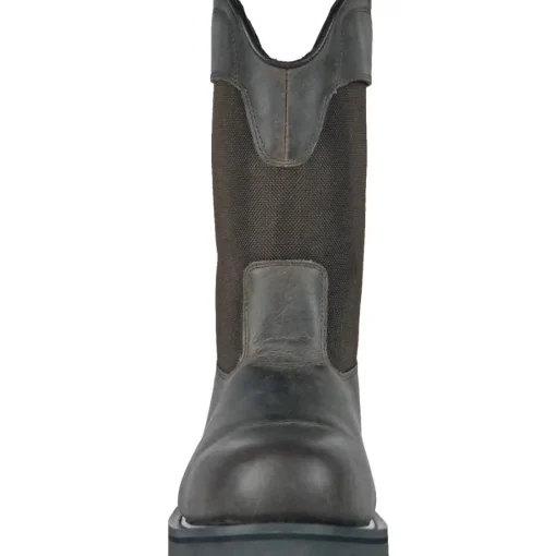 Hoss Men's Buck 11" Steel Safety Toe Duty Boot - Black 90416