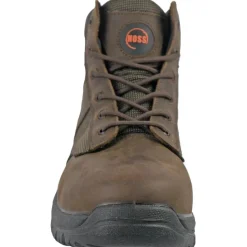Hoss Men's Carter Steel Toe Slip Resistant Work Boot - Brown 60542