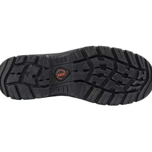 Hoss Men's Carter Steel Toe Slip Resistant Work Boot - Black 60160