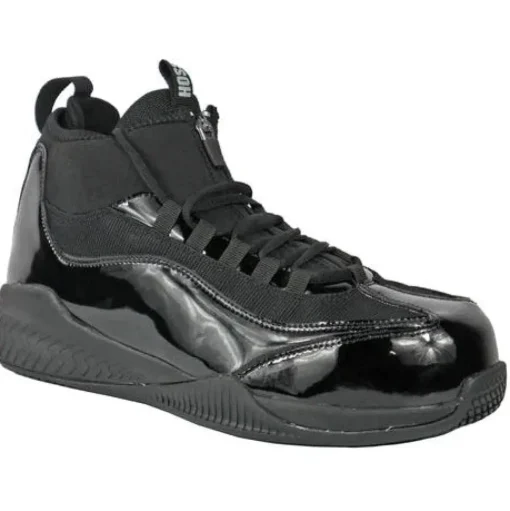 Hoss Men's Full Court Composite Toe Slip Resistant Work Shoe - Black 50147
