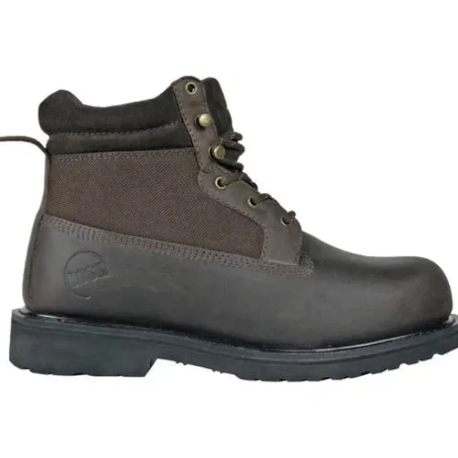 Hoss Men's Scout Steel Safety Toe Duty Boot - Brown 60215