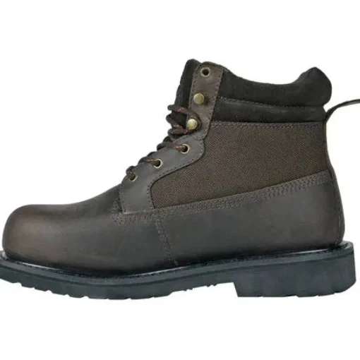 Hoss Men's Scout Steel Safety Toe Duty Boot - Brown 60215