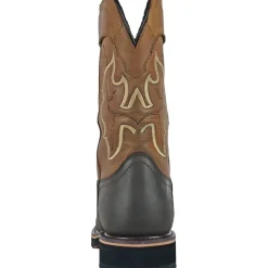 Hoss Men's Showdown Comp Toe Waterproof Moisture Wicking Western Boot - Brown 92042