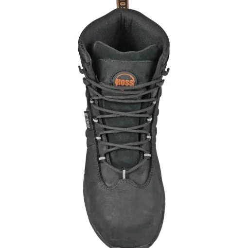 Hoss Men's Tikaboo UL Composite Toe Waterproof Slip Resist Work Boot - Black 60177