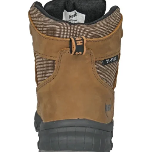 Hoss Men's Tikaboo UL Composite Toe Waterproof Slip Resistant Work Boot - Brown 60406